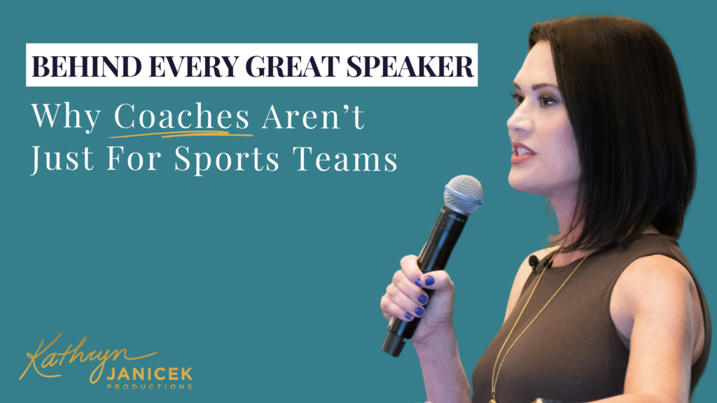 Behind Every Great Speaker: Why Coaches Aren’t Just For Sports Teams