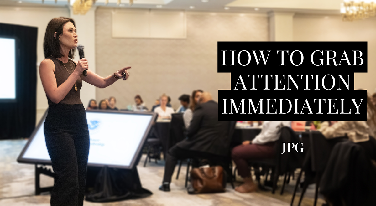 Grab your audience’s attention and give yourself context into their mindset with an audience poll in the first few minutes of your introduction.